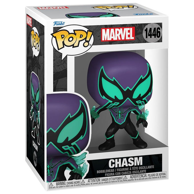 Funko, Figurina Pop Marvel Spider-Man Comics Chasm, Statuetta in Vinile