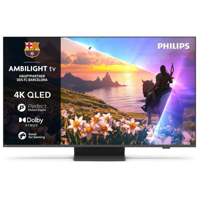 Philips, Tv Qled 43PUS8600-12, 43 Pollici, 4K Ultra HD, Smart Tv, Nero