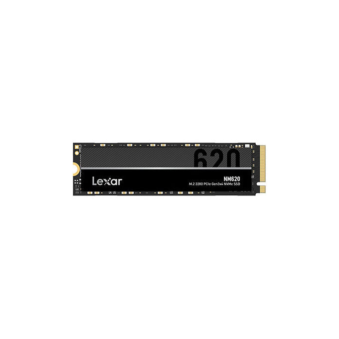 Lexar, SSD 2 TB NVMe PCIe Gen4, NM620, M.2, Unita' a Stato Solido Interna, Rosso