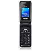 Brondi Fox S Nero, Telefono Cellulare Dual Sim con Flip Attivo