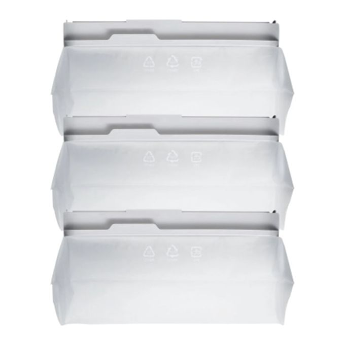Narwal CP-PJ-A00086-00-00 Freo X Ultra X Plus Sacchetti Polvere Usa e Getta Robot Aspirapolvere 1 L Filtro HEPA 3 pz colore Bianco