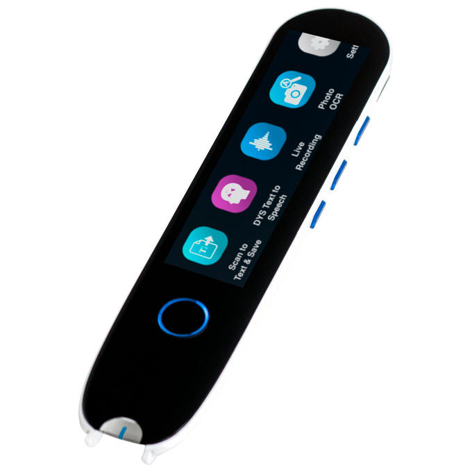 IRIScan, IRISPen Reader 8, Scanner Portatile con OCR, Per Dislessia, Sintesi Vocale, Nero
