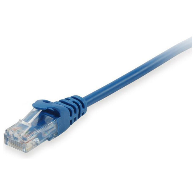 Equip, Cavo di Rete Cat6a U-UTP, 1 m, Blu
