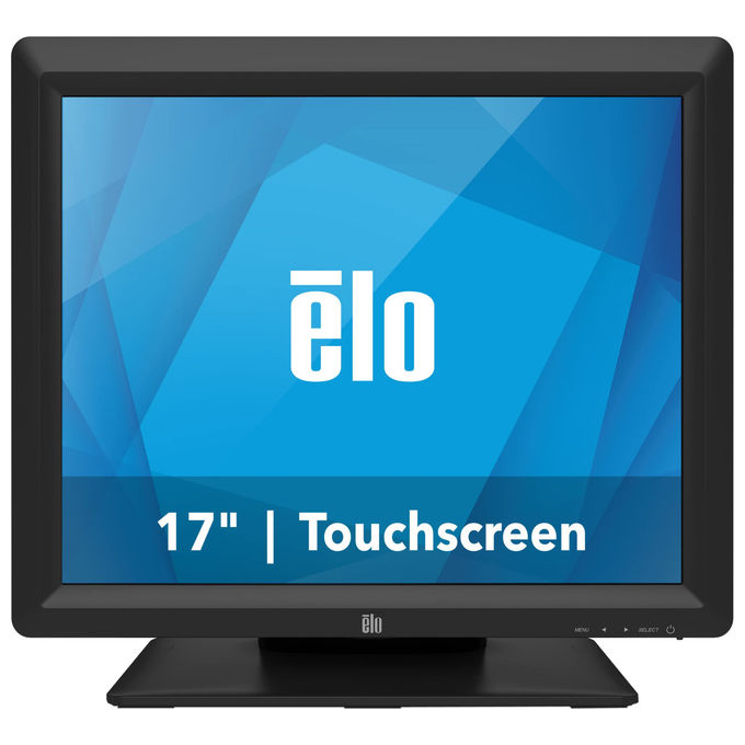 Elo Touch Solution, Monitor Touchscreen 17 Pollici, LCD, 5 ms, Nero