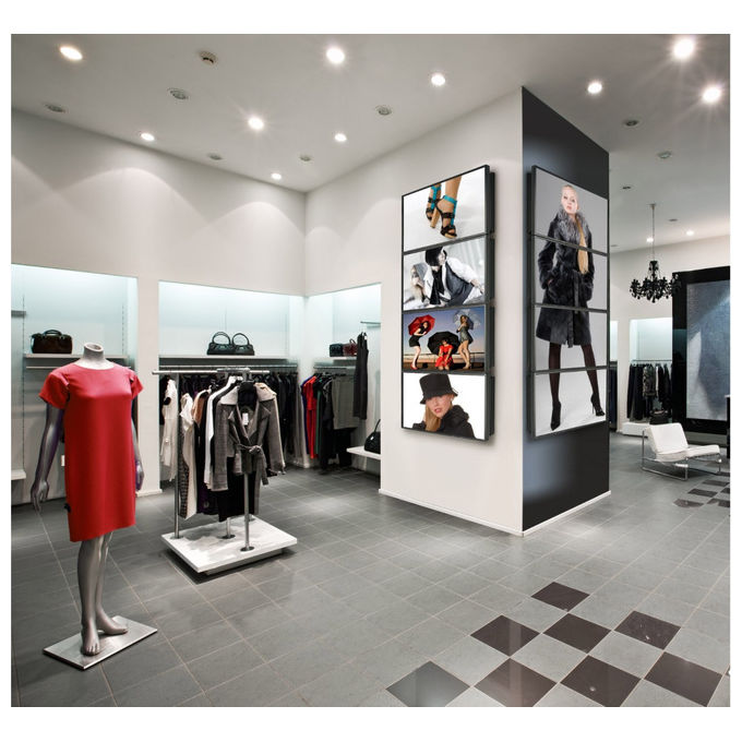 Peerless, Supporto Display, 40''-65'', Nero, Montaggio a Parete per Videowall