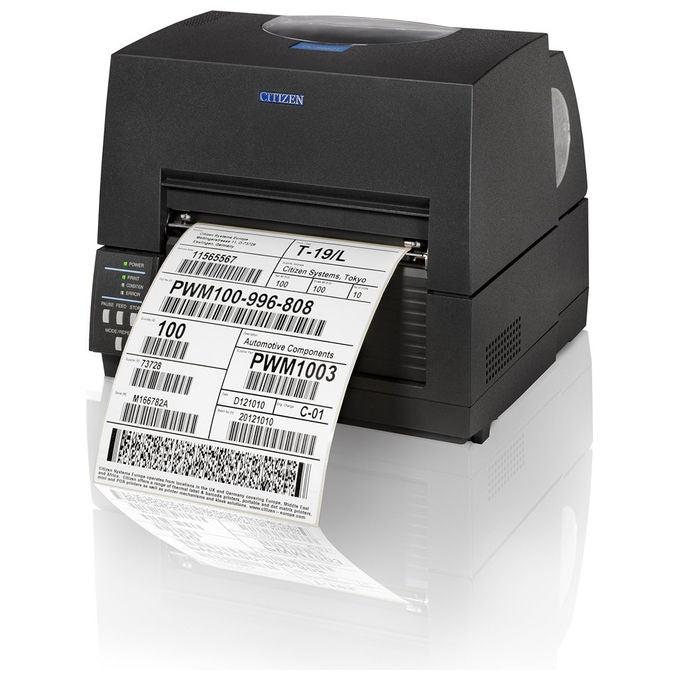 Citizen, Stampante Etichette Termica, CL-S6621, 203x203 DPI, Nero