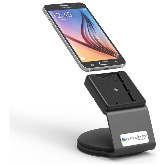 Compulocks, Supporto Tablet e Smartphone, Nero, Girevole, Con Serratura Integrata