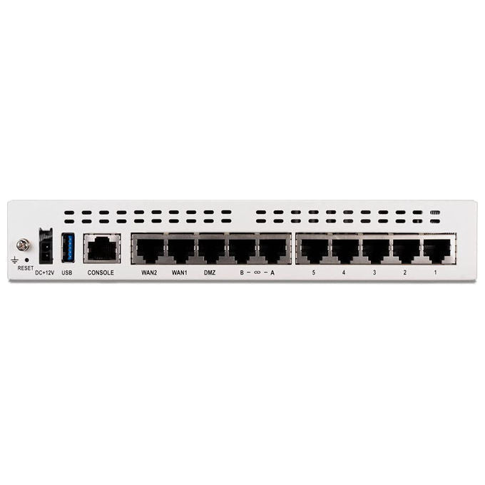 Fortinet, Firewall, 10 Gbps, 700 Mbps Protezione Minacce, FortiGate-61F