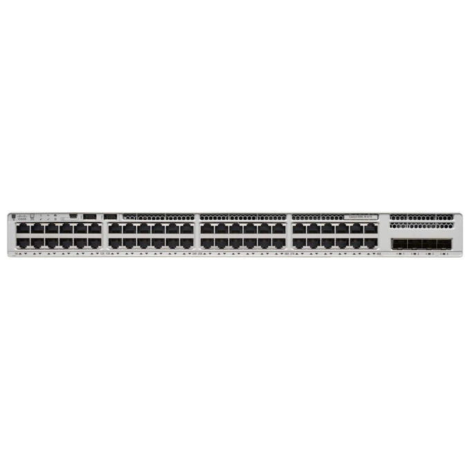 Cisco, Catalyst 9200L-48T-4G-A, Switch gestito, 48 porte RJ-45, Grigio