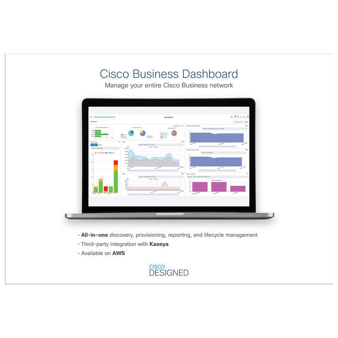 Cisco, Switch non Gestito, 8 Porte Gigabit Ethernet, PoE, Grigio, CBS110-8PP-D