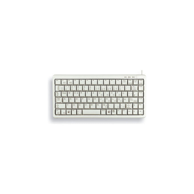 Cherry, Tastiera Compatta G84-4100, QWERTY Inglese UK, Grigia, USB
