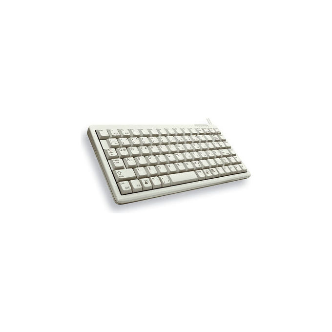 Cherry, Tastiera Compatta G84-4100, QWERTY Inglese UK, Grigia, USB