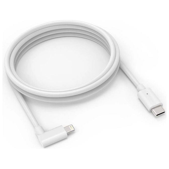Compulocks, Cavo USB-C, 1.8m, USB 2.0, Connettore 90°, Bianco