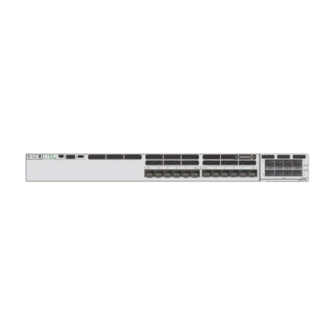 Cisco, Switch Catalyst 9300X, 12 Porte 25G, Montabile su Rack 1U, Impilabile