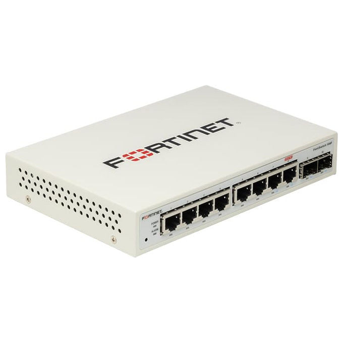 Fortinet, Switch, 8 Porte GE RJ45, 2 Porte SFP, FortiSwitch 108F