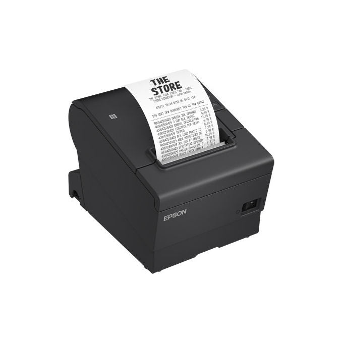 Epson, Stampante Termica POS TM-T88VII (132), USB, Ethernet, PoweredUSB, Nero