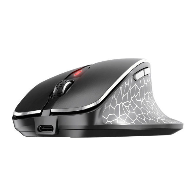 Cherry, Mouse Ergonomico Wireless, MW 8C Ergo, Nero, Bluetooth + RF, 3000 DPI