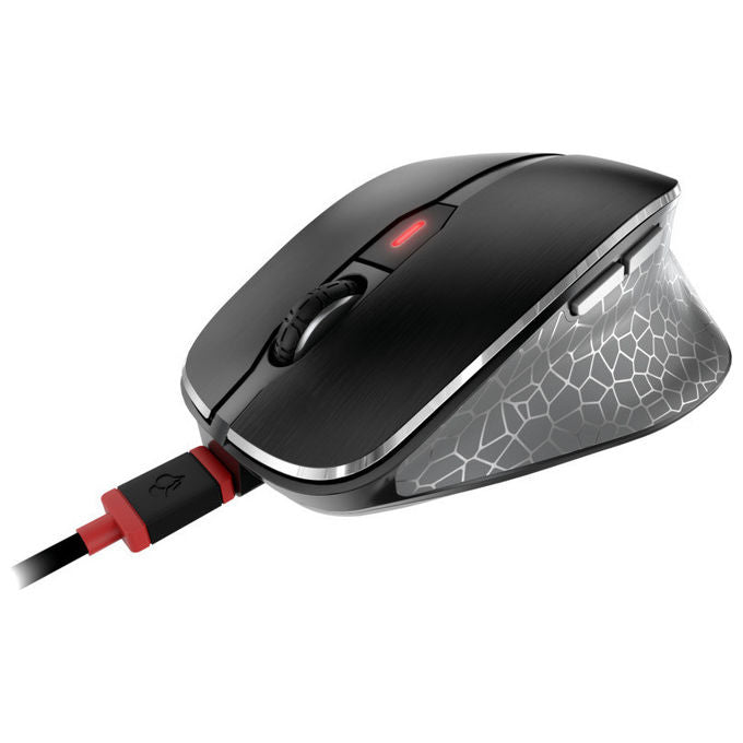 Cherry, Mouse Ergonomico Wireless, MW 8C Ergo, Nero, Bluetooth + RF, 3000 DPI