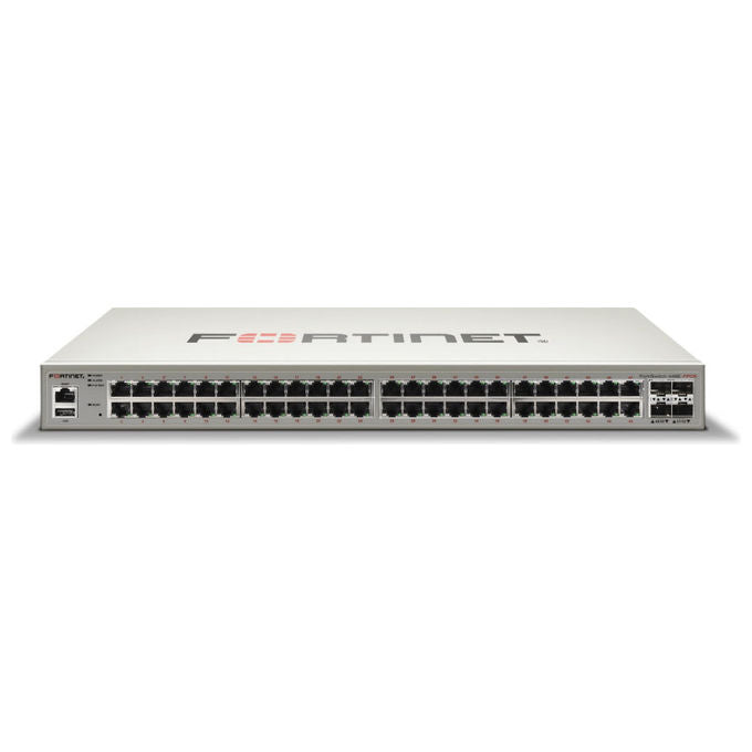 Fortinet, Switch Ethernet 48 Porte, 10 Gigabit, Supporto Layer 3, FS-448E-FPOE