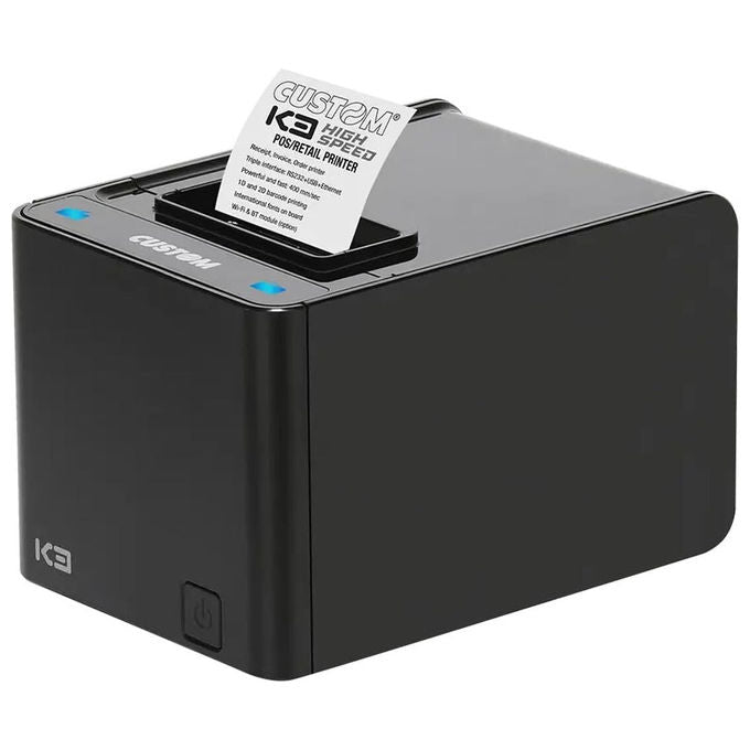 Custom, Stampante POS Termica, 203 x 203 DPI, Nero, Interfaccia USB, Ethernet