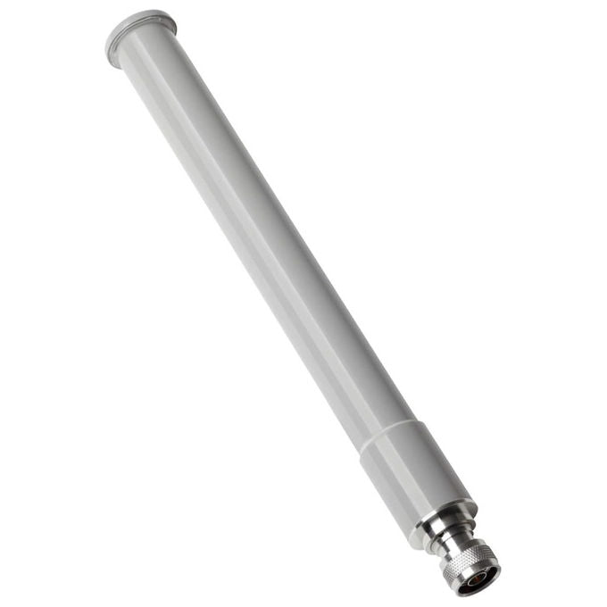 Cisco, Antenna dual band, 4 dBi 2,4 GHz, 7 dBi 5 GHz, connettore N, Nero