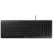 Cherry, Stream Keyboard, Tastiera Ufficio USB, QWERTZ Ceco Slovacco, Nero