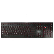 Cherry, KC 6000 Slim, Tastiera USB, Inglese US, Nera