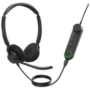 Jabra, Auricolare cablato, Engage 50 II, USB-A, Stereo, Per ufficio, Nero