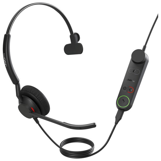 Jabra, Auricolare Cablato, USB-C, Monoaurale, Nero, Per Ufficio, Engage 50 II