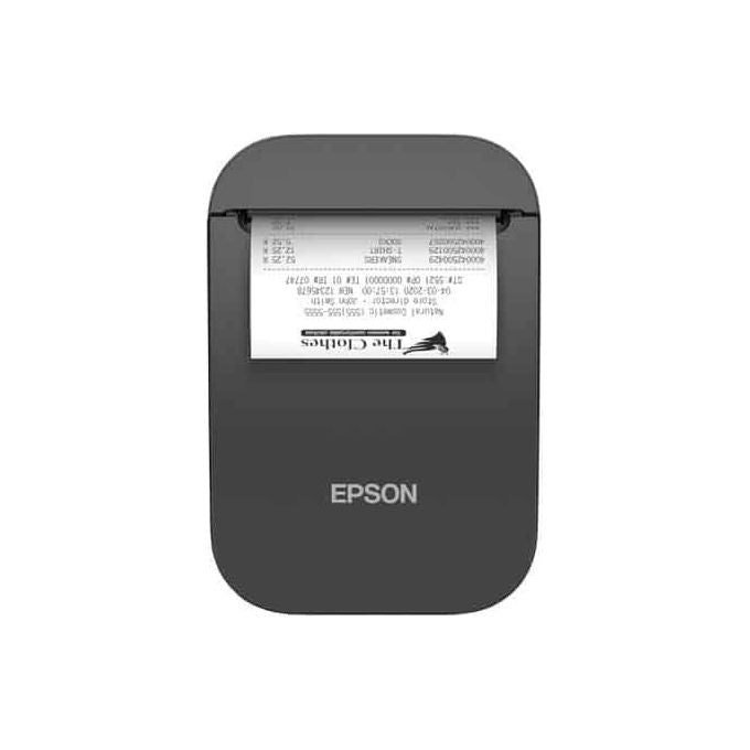 Epson, Stampante Termica Portatile TM-P80II AC (131), Cablata e Wireless, Nero