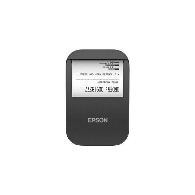 Epson TM-P20II, Stampante Termica Portatile, 203 x 203 DPI, Con-senza cavo, Nero