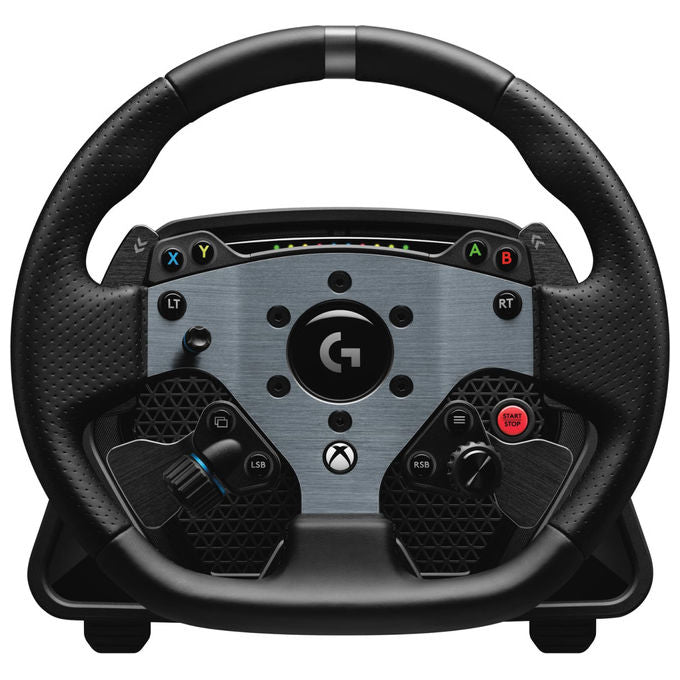 Logitech G PRO, Volante Racing, 11 Nm, Feedback Realistico, Leve Magnetiche, Doppia Frizione, Nero