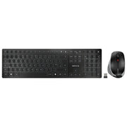 Cherry, KIT_ Tastiera e Mouse DW 9500 SLIM, Wireless, Bluetooth, QWERTY, Nero Grigio