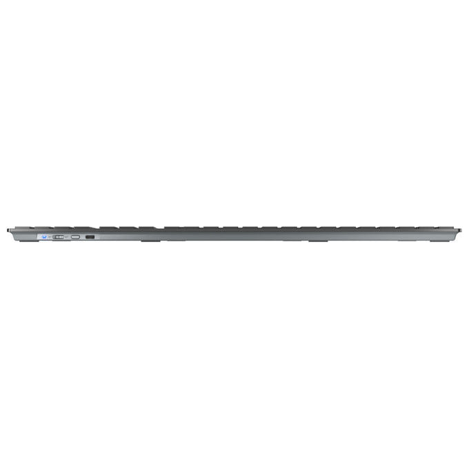Cherry, KW 9100 Slim Tastiera Wireless, QWERTY, Bluetooth, RF, Nero