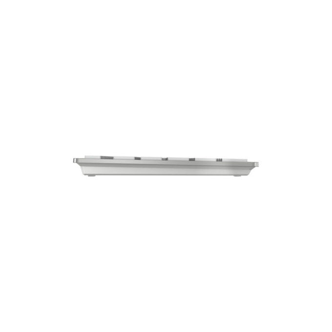 Cherry, Tastiera Universale KW 9100 Slim for Mac, Argento, Layout AZERTY, Bluetooth, USB