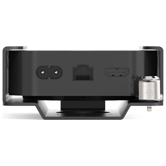 Compulocks, Supporto di Sicurezza Apple TV 4K 3a Gen, VESA 75x75, Alluminio, Antifurto, Nero