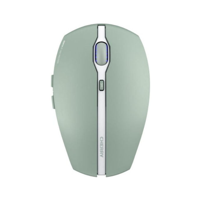 Cherry, Mouse Gaming Ambidestro Bluetooth, 2000 DPI, Wireless Verde