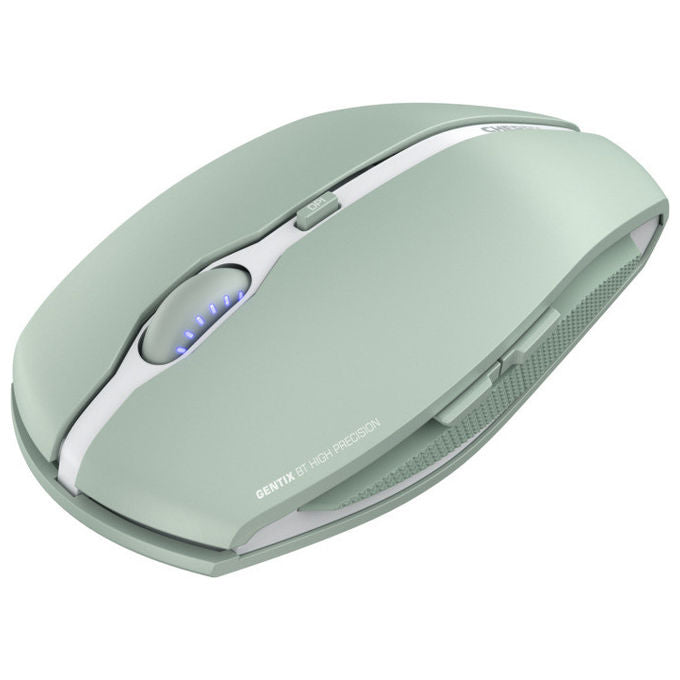 Cherry, Mouse Gaming Ambidestro Bluetooth, 2000 DPI, Wireless Verde