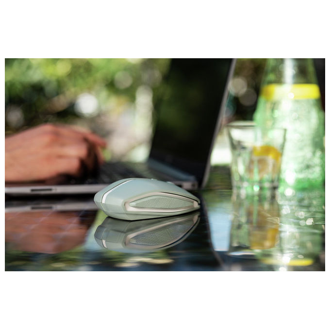 Cherry, Mouse Gaming Ambidestro Bluetooth, 2000 DPI, Wireless Verde