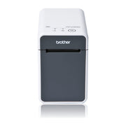 Brother, Stampante Etichette Termica Diretta TD-2125N, 203 x 203 DPI, Ethernet LAN, Bianco-Nero