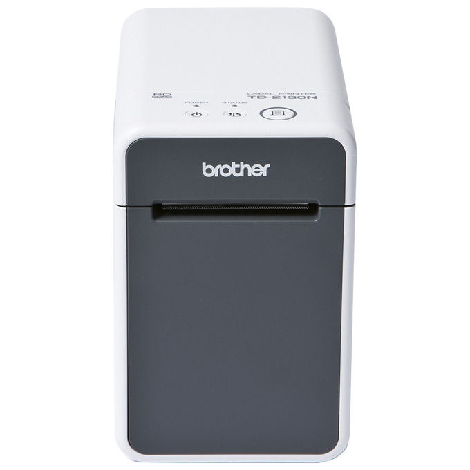 Brother, Stampante Etichette Termica Diretta, 300 x 300 DPI, 152.4 mm-s, TD-2135NWB, Nero, Bianco