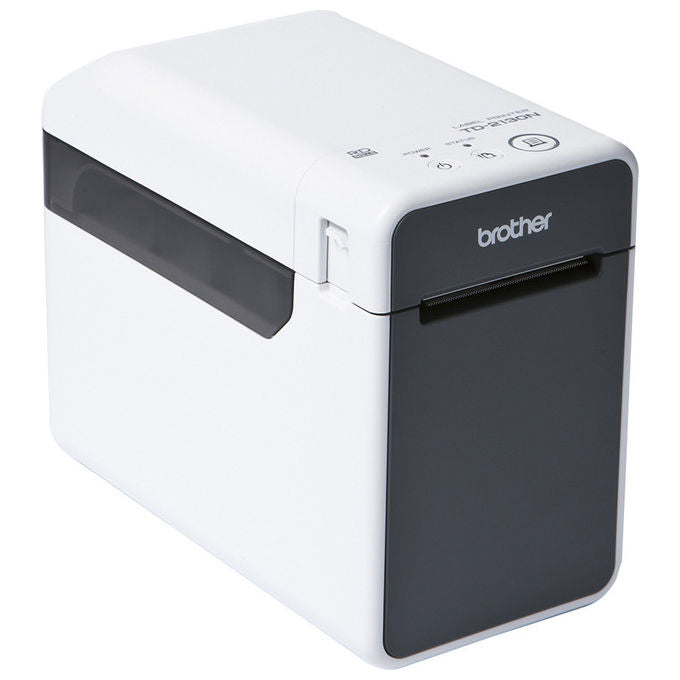 Brother, Stampante Etichette Termica Diretta, 300 x 300 DPI, 152.4 mm-s, TD-2135NWB, Nero, Bianco
