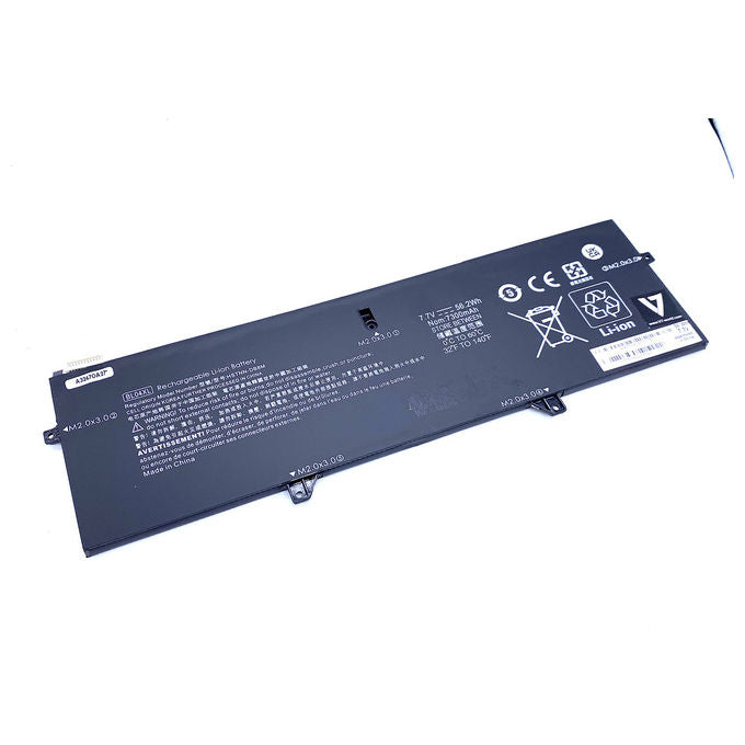 V7, Batteria di Ricambio, 56Wh 7.7V, Per HP Elitebook 1040 G5 G6, H-HSTNN-UB7N-V7E