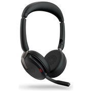 Jabra Evolve2 65 Flex, Auricolare Bluetooth, Ufficio, ANC Ibrido, Nero