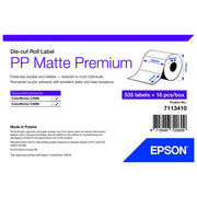 Epson 7113410, Etichetta per Stampante, 10.2x5.1cm, Autoadesiva Bianca, Inkjet, Rotolo