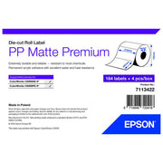 Epson 7113422, Etichetta per Stampante, Autoadesiva, 210x297mm, Polipropilene, Opaca, 184 pz