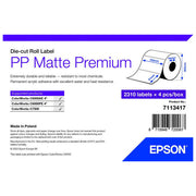 Epson, Etichetta per Stampante, 102mm x 51mm, Opaca, Polipropilene, 7113417