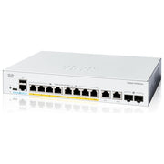 Cisco, Catalyst C1200-8FP-2G, Switch Smart, 8 Porte GE, Full PoE, 2x1GE Combo