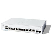 Cisco, Switch 8 porte Gigabit Ethernet, 2 porte SFP, Catalyst 1300-8T-E-2G