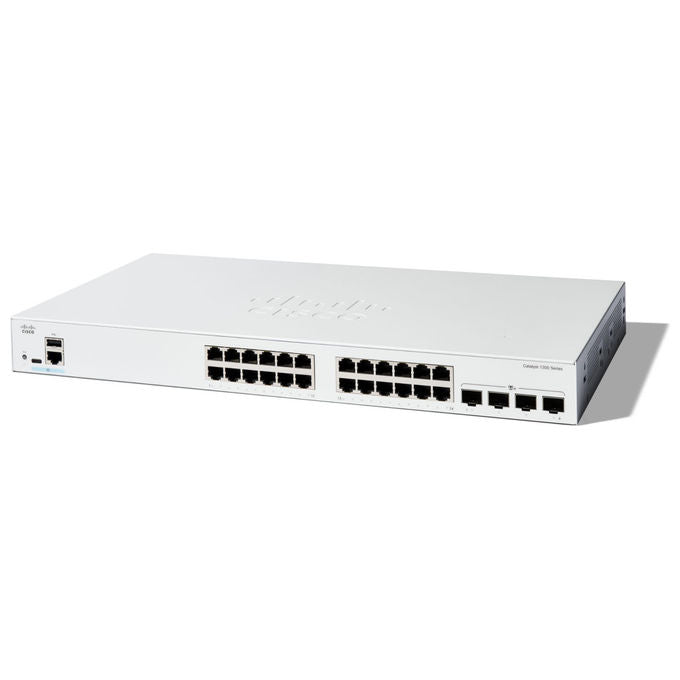 Cisco, Switch Gestito Catalyst C1300-24T-4X, 24 Porte, Gigabit Ethernet, 4x SFP+